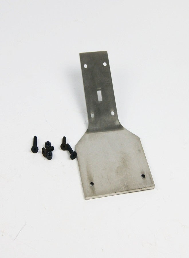 TITRACING Stainless Steel Front Frame Lower Chassis Brace Skid Plate for HPI Rovan King Motor 1/5 Baja 5B SS 5T - Image 2